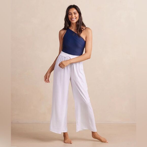 Summersalt The Silky Luxe Palazzo Pants with Tie - Picture 1 of 3
